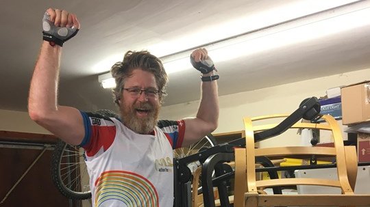 Fundraiser of the week: Rob cycles 1,084 miles