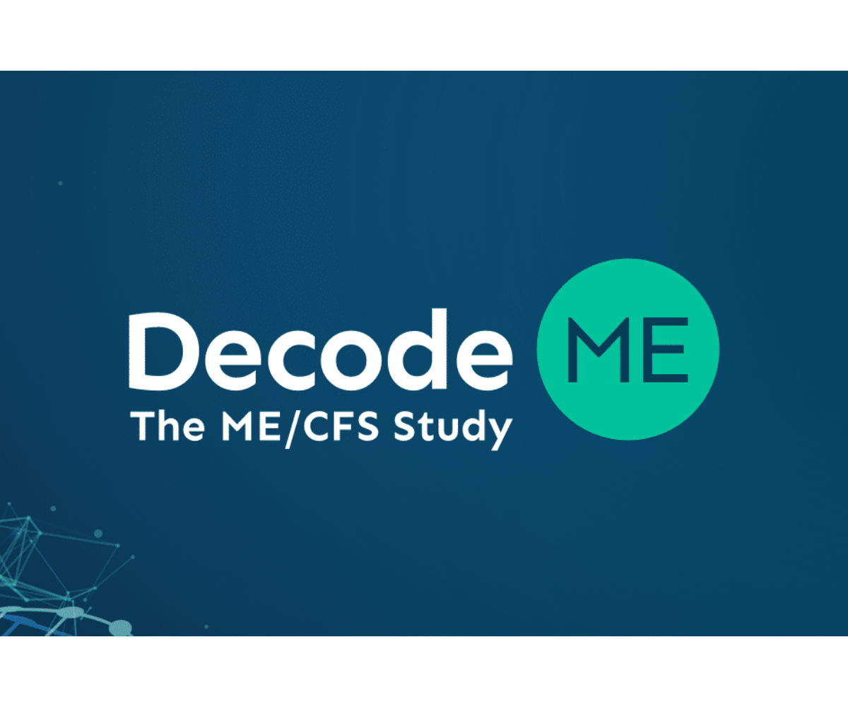 DecodeME research study logo.