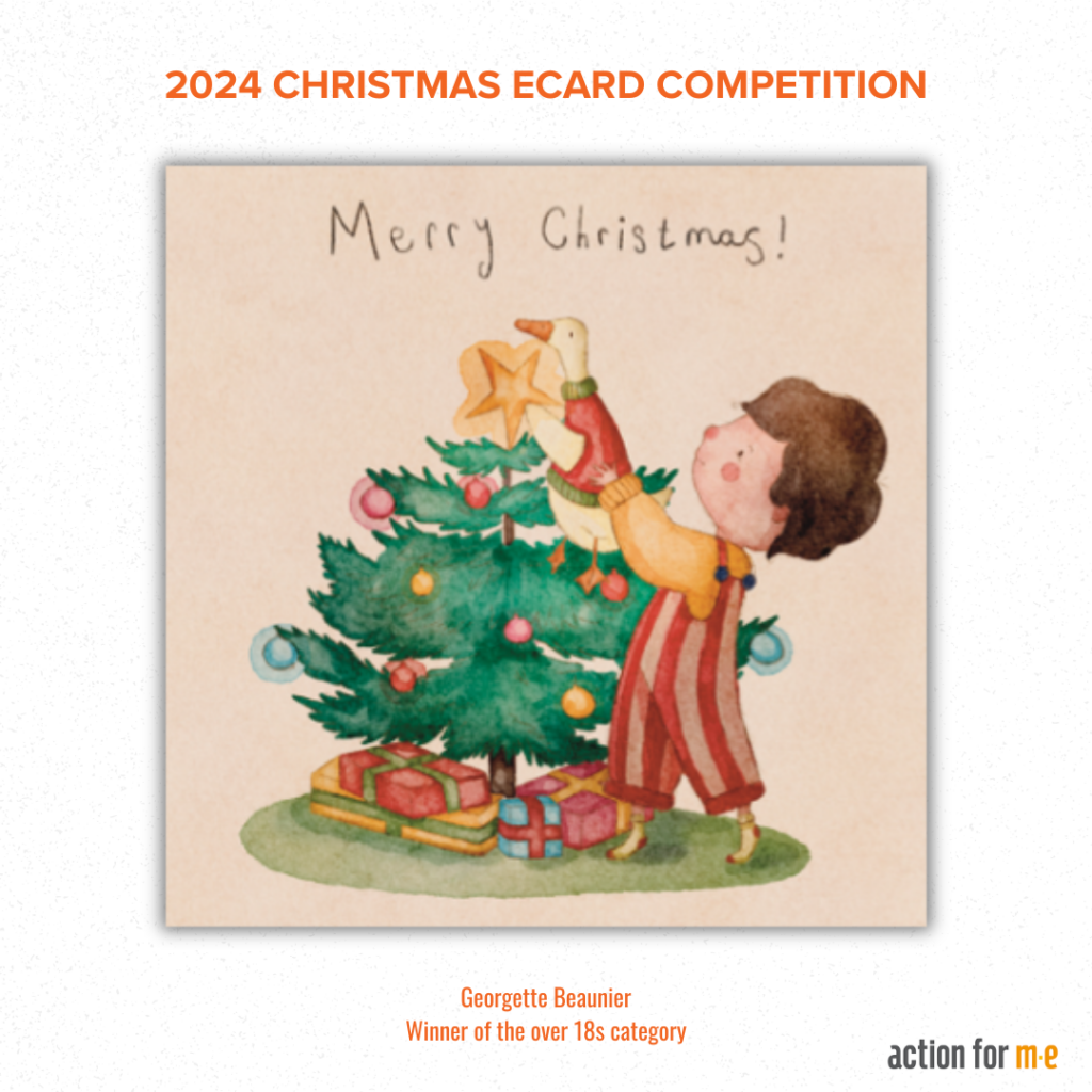 Action for ME Christmas e-card competition winner 2